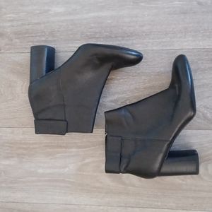 Zara black booties